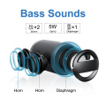 Alto-falante Bluetooth Recarregável Poderoso Boombox Rich Bass